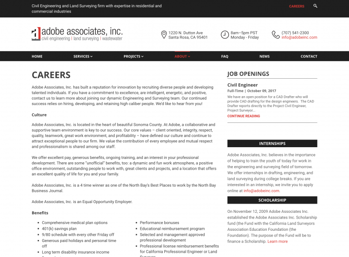 Adobe Inc. Career page