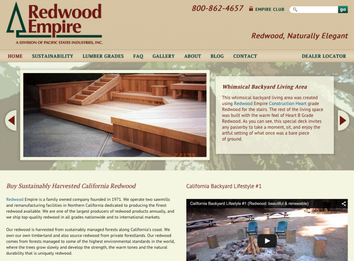 Redwood Empire - Home page