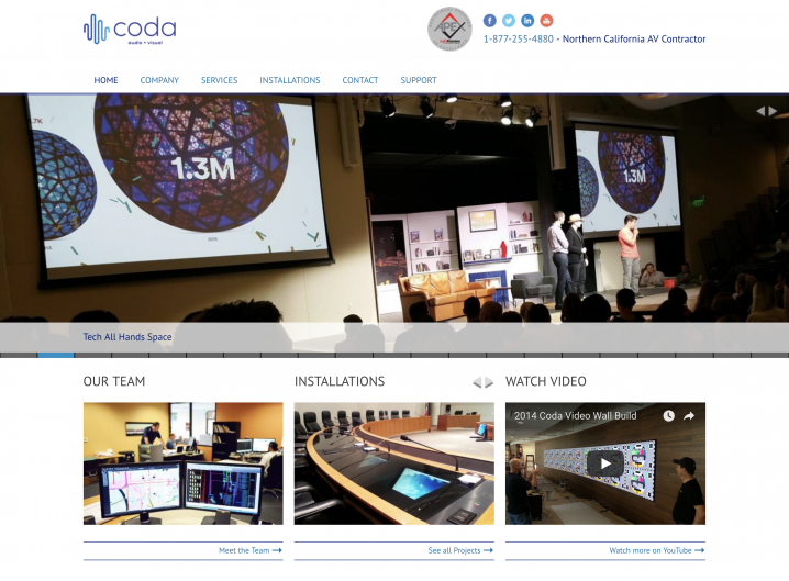 Coda Technology Homepage