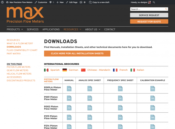 Max Machinery Downloads
