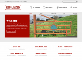 Coggins Fence home page